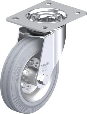 Blickle LE-VE 160R-SG Zwenkwiel Wieldiameter: 160 mm Draagvermogen (max.): 135 kg 1 stuk(s)