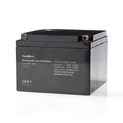 Oplaadbare Loodzuuraccu 12V | 26 000 mAh | 167 x 177 x 126 mm - thumbnail