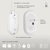 Logitech Pebble 2 Combo toetsenbord Inclusief muis RF-draadloos + Bluetooth QWERTY US International - thumbnail