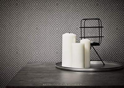 Livingwalls Metropolitan Stories grijs behang | 369261