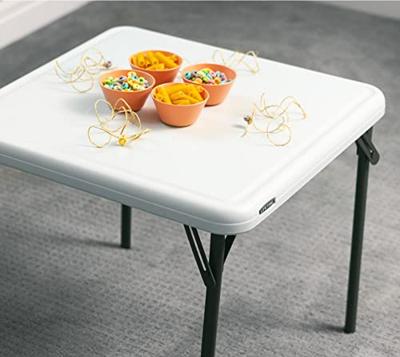 Kindertafel Lifetime Opvouwbaar Wit Staal Plastic 61 x 61 x 53,5 cm