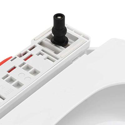 Toiletbril soft-close met quick-release ontwerp wit
