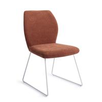 Jesper Home Eetkamerstoel 'Ikata' Slide White, kleur Cosy Copper - thumbnail