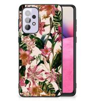 Samsung Galaxy A33 5G Bloemen Hoesje Flowers - thumbnail