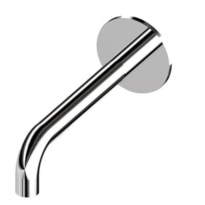 Uitloop Lagoo Garda 19 cm Messing Chroom Uitloop Lagoo Garda 19 cm Messing Chroom