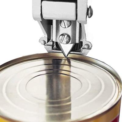 VidaXL Blikopener 70 cm aluminium en roestvrij staal zilverkleurig
