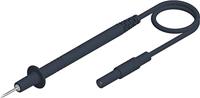 SKS Hirschmann PL 2700 S sw Meetsnoer Testpunt 4mm-stekker 1.00 m Zwart 1 stuk(s) - thumbnail