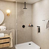 Hansgrohe Plafond Aansluiting Vernis Blend 300 mm Mat Zwart - thumbnail