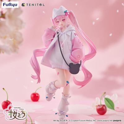 Hatsune Miku Tenitol Figure - Sakura Miku Cool style (petit)