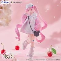 Hatsune Miku Tenitol Figure - Sakura Miku Cool style (petit) - thumbnail