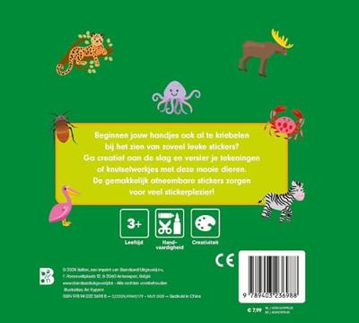Wins Holland Wilde dieren - 200 afneembare stickers
