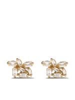 Suzanne Kalan 18kt yellow gold diamond Star earrings - thumbnail