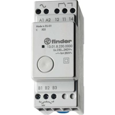 Finder 13.01.8.230.0000 Stroomstootschakelaar DIN-rail 1x wisselcontact 230 V/AC 1 stuk(s) Finder 13.01.8.230.0000 Stroomstootschakelaar DIN-rail 1x wisselcontact 230 V/AC 1 stuk(s)