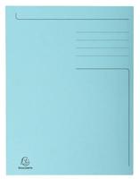 Dossiermap exacompta forever a4 3 kleppen 280gr bl | 50 stuks - thumbnail