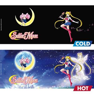 Sailor Moon Heat Change Mug - Sailor & Chibi Sailor Moon Heat Change Mug - Sailor & Chibi
