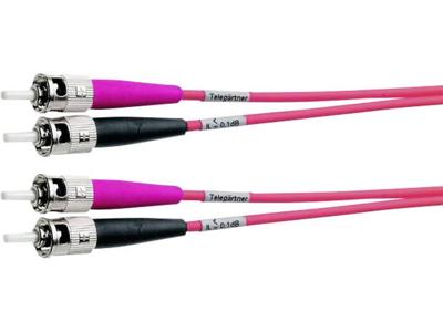 Telegärtner L00816A0005 Glasvezel Aansluitkabel [1x ST-stekker - 1x ST-stekker] 9/125 µ Singlemode OS2 10.00 m