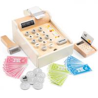 New Classic Toys houten kassa - wit - thumbnail