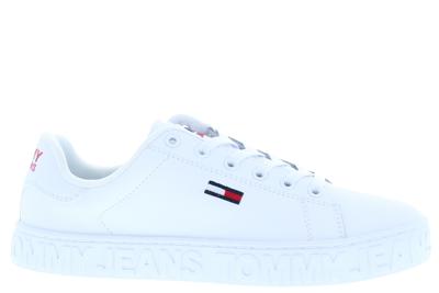 Tommy Hilfiger Cool tommy jeans sneaker YBR white Wit Tommy Hilfiger Cool tommy jeans sneaker YBR white Wit