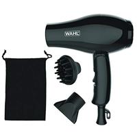 Reishaardroger - WAHL - TRAVEL HAIR DRYER - 1000 W - 2 snelheden - Zwart - thumbnail