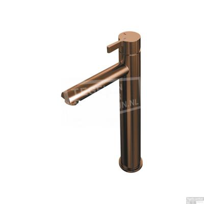Brauer Copper Edition Wastafelmengkraan opbouw - hoog - model E PVD - geborsteld koper 5-GK-002-HD1