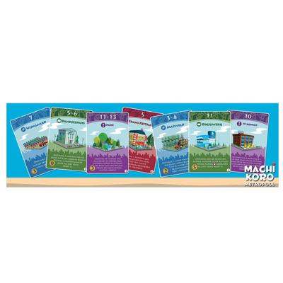 White Goblin Games Machi koro uitbreiding - metropool White Goblin Games Machi koro uitbreiding - metropool