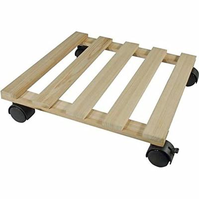 Planttrolley vurenhout FSC naturel H7,4 x 35 x 35 cm Nature - Nature Planttrolley vurenhout FSC naturel H7,4 x 35 x 35 cm Nature - Nature