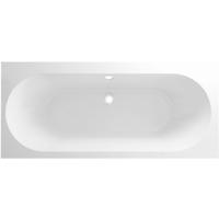 Xellanz Portus RD Inbouw Duo Ligbad 180x80x49cm Acryl Mat Wit - thumbnail