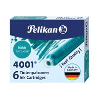 Pelikan inktpatronen 4001 turkoois - thumbnail