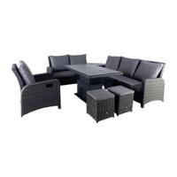Loungeset Allentown Midnight Grey Oosterik Home - Oosterik home - thumbnail