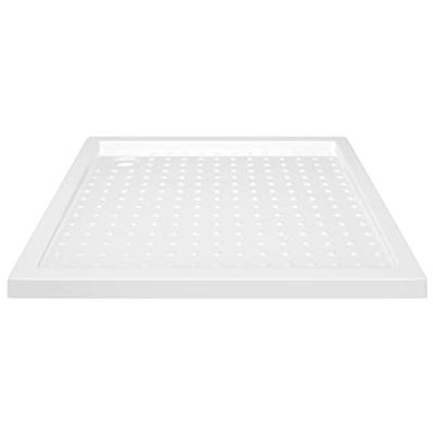 VidaXL Douchebak met noppen 80x80x4 cm abs wit