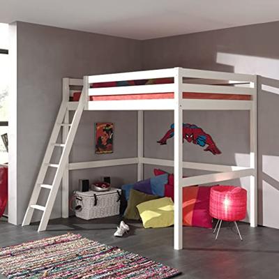 Vipack hoogslaper Pino - wit - 209x215x190 cm