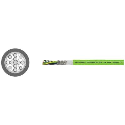 Helukabel TOPGEBER 512 Encoderkabel 6 x 0.25 mm² + 3 x 0.25 mm² Groen 707418 50 m