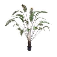 Varen in pot groen 210 cm kunstplant Buitengewoon de Boet - Buitengewoon de boet - thumbnail