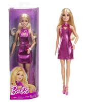 Barbie Fashionista pop in jurk met hart - thumbnail