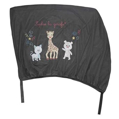 Rammelaar - Sophie de Giraffe - Zachte maracas - Rammelende kralen - Zachte stof - Handvat met kralen