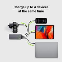 Green Cell GC PowerPlay Ultra Powerbank 26800 mAh Quick Charge 3.0, USB PD LiPo Zwart - thumbnail