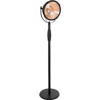 Indus Bright staande halogeenheater zwart 2100 watt - thumbnail