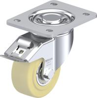 Blickle LH-GSPO 100K-3-FI Zwenkwiel met rem Wieldiameter: 100 mm Draagvermogen (max.): 700 kg 1 stuk(s) - thumbnail