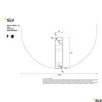 SLV Design wandlampOne Ø 60cm - 1002918 - thumbnail