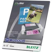 Leitz UDT lamineerhoes ft A3, 500 micron (2 x 250 micron), pak van 25 stuks - thumbnail