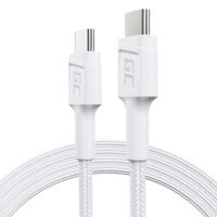 Green Cell KABGC30W USB-kabel USB 3.2 Gen 1 (3.1 Gen 1) 1,2 m USB C Wit - thumbnail