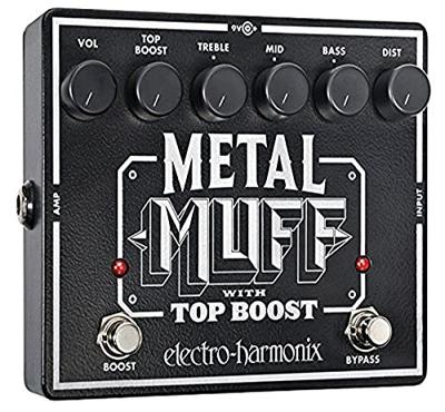 Electro Harmonix Metal Muff Top Boost distortion pedaal
