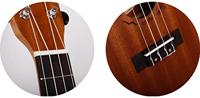 Flight Natural Series NUP310 Pineapple sopraan ukelele met gigbag - thumbnail