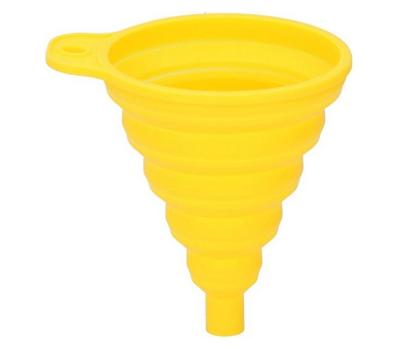 Dunlop Trechter vouwbaar Ø9x10cm geel