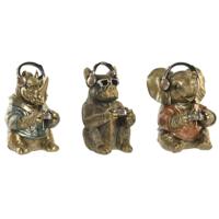 Decoratieve figuren Home ESPRIT Multicolour Loft (3 Stuks) - thumbnail