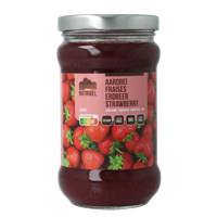 Nutribel Aardbeien confituur bio 340 Gram - thumbnail