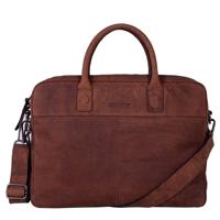 DSTRCT Wall Street Workingbag 15,6 inch-Brown - thumbnail