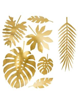 Tropische Decoratie Bladeren Goud