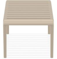 ALTEREGO SIDONY XL Lage tafel - Taupekleur - thumbnail