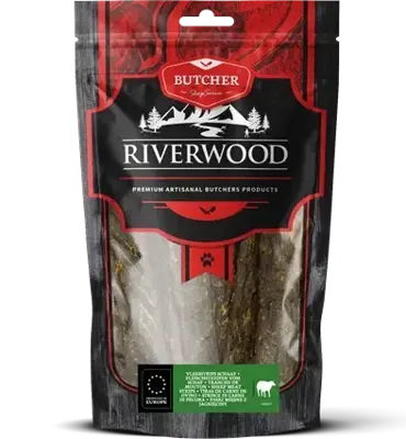 Riverwood Vleesstrips lam 150g